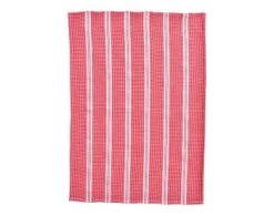 Becquet Tabliers Et Torchons Lot De 3 Torchons 50x65 Rouge En Coton -Tabliers et torchons Soldes lot de 3 torchons 50x65 rouge en coton 4