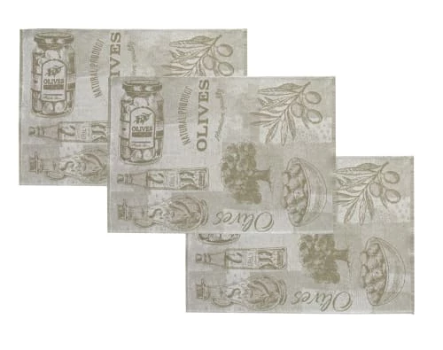 Becquet Tabliers Et Torchons Lot De 3 Torchons 50x70 Vert En Coton 1 Becquet Tabliers Et Torchons Lot De 3 Torchons 50x70 Vert En Coton