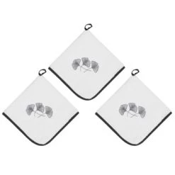 Sensei Maison Tabliers Et Torchons Lot De 3 Torchons Carrés Blanc 50x50 Cm -Tabliers et torchons Soldes lot de 3 torchons carres blanc 50x50 cm 10