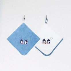 Sensei Maison Tabliers Et Torchons Lot De 3 Torchons Coton Carrés Blanc 50x50 Cm -Tabliers et torchons Soldes lot de 3 torchons coton carres blanc 50x50 cm 9