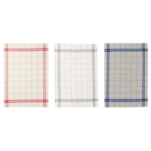 Coucke Tabliers Et Torchons Lot De 3 Torchons En Lin Multicolore 50x75 1 Coucke Tabliers Et Torchons Lot De 3 Torchons En Lin Multicolore 50x75