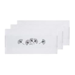 Sensei Maison Tabliers Et Torchons Lot De 3 Torchons Gaufrés Blanc 50x70 Cm -Tabliers et torchons Soldes lot de 3 torchons gaufres blanc 50x70 cm 9