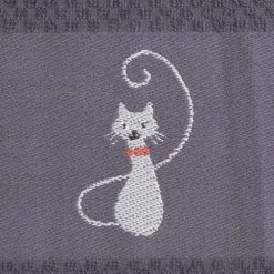 Sensei Maison Tabliers Et Torchons Lot De 3 Torchons Gaufrés Carbone 50x70 Cm -Tabliers et torchons Soldes lot de 3 torchons gaufres carbone 50x70 cm 2