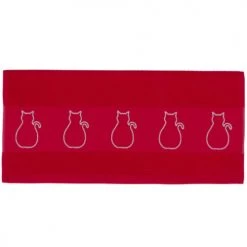 Sensei Maison Tabliers Et Torchons Lot De 3 Torchons Gaufrés Rubis 50x70 Cm -Tabliers et torchons Soldes lot de 3 torchons gaufres rubis 50x70 cm 7