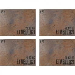 99Déco Lot De 4 Sets De Table 30x40cm