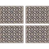 99Déco Lot De 4 Sets De Table 30x40cm