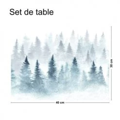 99Déco Lot De 4 Sets De Table 30x40cm -Tabliers et torchons Soldes lot de 4 sets de table 30x40cm 8