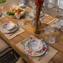 Now’s Home Lot De 4 Sets De Table En Lin Beige -Tabliers et torchons Soldes lot de 4 sets de table en lin beige 2