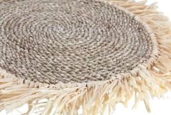 Now’s Home Lot De 4 Sets De Table En Raffia -Tabliers et torchons Soldes lot de 4 sets de table en raffia 3