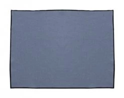 Becquet Lot De 4 Sets De Table Rectangulaire 37x50 Bleu En Coton