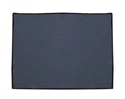 Becquet Lot De 4 Sets De Table Rectangulaire 37x50 Gris En Coton