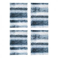 Guy Laroche Tabliers Et Torchons Lot De 4 Torchons Bleu 50x70 Cm