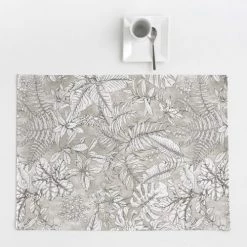 Naf Naf Tabliers Et Torchons Lot De 4 Torchons Gris 50x70 Cm -Tabliers et torchons Soldes lot de 4 torchons gris 50x70 cm 3