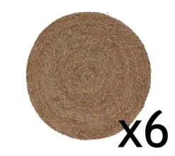 Pirouette Paris Lot De 6 Sets De Table Ronds D38cm