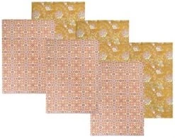 Becquet Tabliers Et Torchons Lot De 3 Torchons 50x70 Jaune En Coton -Tabliers et torchons Soldes lot de 6 torchons 50x70 multicolore en coton