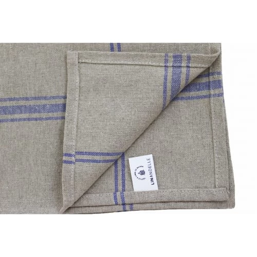 Linandelle Tabliers Et Torchons Lot De 6 Torchons De Cuisine En Lin Bleu 2 Linandelle Tabliers Et Torchons Lot De 6 Torchons De Cuisine En Lin Bleu – Image 2