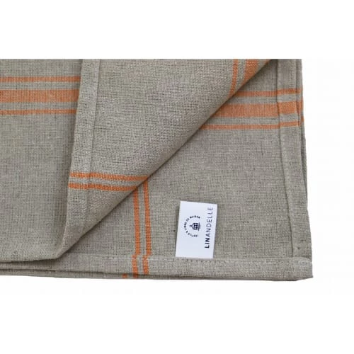 Linandelle Tabliers Et Torchons Lot De 6 Torchons De Cuisine En Lin Orange 2 Linandelle Tabliers Et Torchons Lot De 6 Torchons De Cuisine En Lin Orange – Image 2