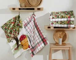 Becquet Tabliers Et Torchons Lot De 6 Torchons Multicolore En Coton 50x70 -Tabliers et torchons Soldes lot de 6 torchons multicolore en coton 50x70 3