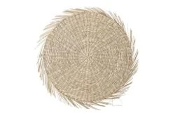 Bloomingville Sets De Table Napperon En Fibres Naturelles Beige