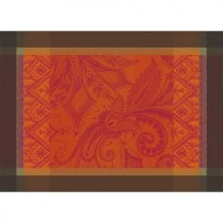 Garnier Thiebaut Sets De Table Set Antitache Déperlant Rouge 54X39