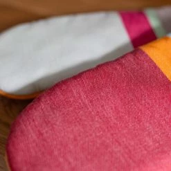 Remember Tabliers Et Torchons Set De 2 Gants De Cuisine Coton Orange -Tabliers et torchons Soldes set de 2 gants de cuisine coton orange 3