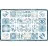 Les Jardins De La Comtesse Sets De Table Set De Table (45 X 30 Cm) Bleu Et Blanc - Lot De 6