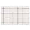 Maisons Du Monde Sets De Table Set De Table à Carreaux Blancs Et Noir - Lot De 2