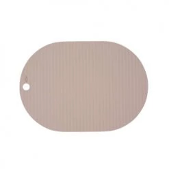 OYOY Living Design Protèges Table Set De Table Blanc En Silicone H33x46cm