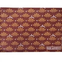 STC Sets De Table Set De Table Bon Appétit éventails Rectangulaire 42x30cm