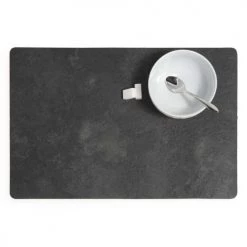 Maisons Du Monde Sets De Table Set De Table Coloris Ardoise 30 X 45 Cm - Lot De 2