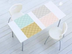 Le Grand Cirque Sets De Table Set De Table Crépuscule Lagon 36x48cm 9 Le Grand Cirque Sets De Table Set De Table Crépuscule Lagon 36x48cm -Tabliers et torchons Soldes set de table crepuscule lagon 36x48cm 3