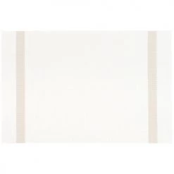 Maisons Du Monde Sets De Table Set De Table écru Et Doré - Lot De 2