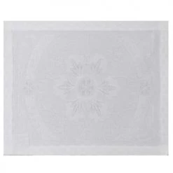 Le Jacquard Français Sets De Table Set De Table En Coton Blanc 50 X 36