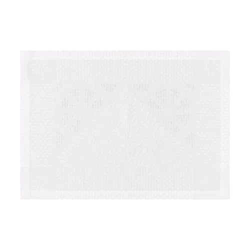 Le Jacquard Français Sets De Table Set De Table En Coton Blanc 54 X 38 1 Le Jacquard Français Sets De Table Set De Table En Coton Blanc 54 X 38