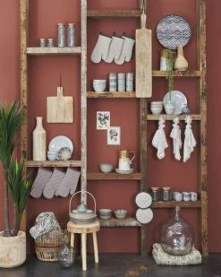 Mica Decorations Sets De Table Set De Table En Coton Blanc Cassé - Lot De 4 -Tabliers et torchons Soldes set de table en coton blanc casse lot de 4 3