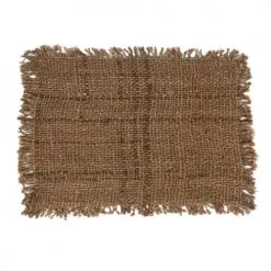 Bazar Bizar Sets De Table Set De Table En Coton Brun Lot De 4