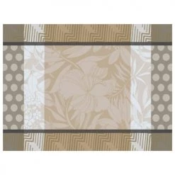 Le Jacquard Français Sets De Table Set De Table En Coton Chene 50 X 36