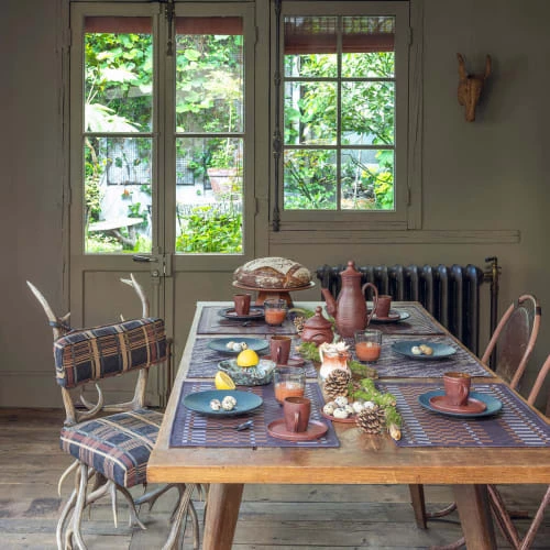 Le Jacquard Français Sets De Table Set De Table En Coton Ecorce 50 X 36 2 Le Jacquard Français Sets De Table Set De Table En Coton Ecorce 50 X 36 – Image 2