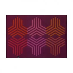 Le Jacquard Français Sets De Table Set De Table En Coton Fusion Prune 50 X 36