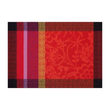 Le Jacquard Français Sets De Table Set De Table En Coton Bleu Lavande 54 X 38 2 Le Jacquard Français Sets De Table Set De Table En Coton Bleu Lavande 54 X 38 – Image 2