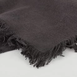 Mica Decorations Sets De Table Set De Table En Coton Gris - Lot De 4 -Tabliers et torchons Soldes set de table en coton gris lot de 4 6