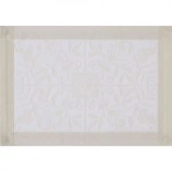Le Jacquard Français Sets De Table Set De Table En Coton Ivoire 54 X 38