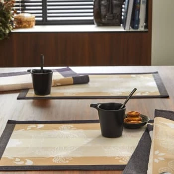 Le Jacquard Français Sets De Table Set De Table En Coton Leopard 50 X 36 4 Le Jacquard Français Sets De Table Set De Table En Coton Leopard 50 X 36 – Image 4