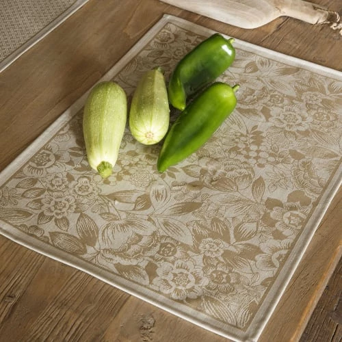 Le Jacquard Français Sets De Table Set De Table En Coton Liege 50 X 36 2 Le Jacquard Français Sets De Table Set De Table En Coton Liege 50 X 36 – Image 2