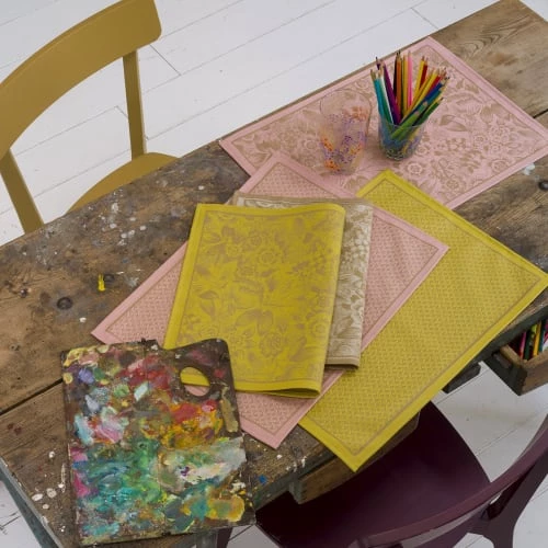 Le Jacquard Français Sets De Table Set De Table En Coton Liege 50 X 36 3 Le Jacquard Français Sets De Table Set De Table En Coton Liege 50 X 36 – Image 3