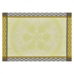 Le Jacquard Français Sets De Table Set De Table En Coton Narcisse 50 X 36