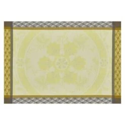Le Jacquard Français Sets De Table Set De Table En Coton Pivoine 50 X 36 -Tabliers et torchons Soldes set de table en coton narcisse 50 x 36 3