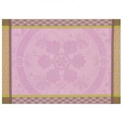 Le Jacquard Français Sets De Table Set De Table En Coton Pivoine 50 X 36