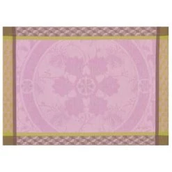 Le Jacquard Français Sets De Table Set De Table En Coton Pivoine 50 X 36 -Tabliers et torchons Soldes set de table en coton pivoine 50 x 36 4