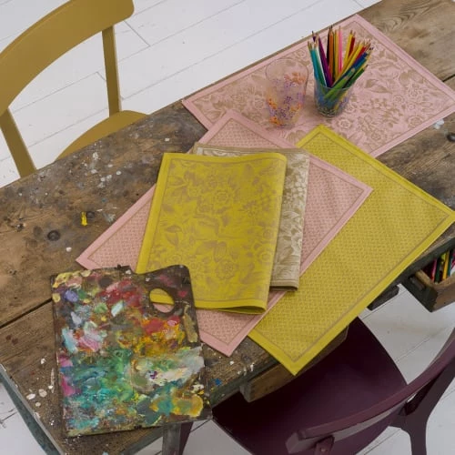 Le Jacquard Français Sets De Table Set De Table En Coton Tremiere 50 X 36 2 Le Jacquard Français Sets De Table Set De Table En Coton Tremiere 50 X 36 – Image 2